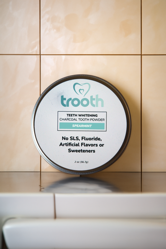 Fluoride-free Tooth Powder (Spearmint)